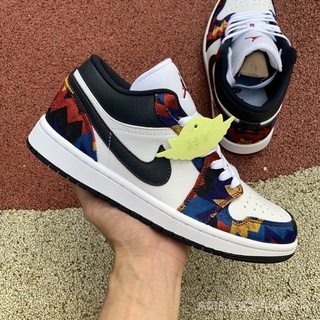 【พร้อมส่ง】2020 Air Jordan 1 Low SE “Nothing But Net” รองเท้า CZ8659-100