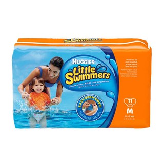 Huggies กางเกงผ้าอ้อมว่ายน้ำ Little Swimmers Size M