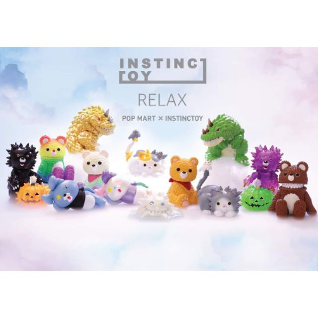 ⚡พร้อมส่ง⚡ Instinctoy - Relax แบบตัวแยก / Pop Mart