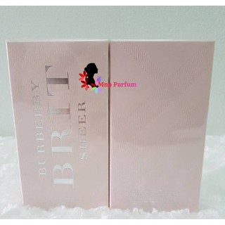 Burberry Brit Sheer For Her Edt 100 ml. ( กล่องซีล )