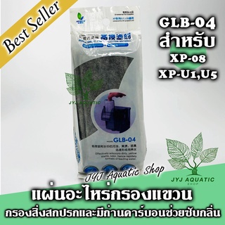 แผ่นไส้กรองแขวน แบบเปลี่ยน Jeneca รุ่น GLB-04 สำหรับกรองแขวน รุ่น XP-08 , U1 ,U5