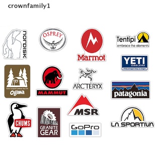 [crownfamily1] สติกเกอร์ไวนิล Pegatinas สําหรับติดตกแต่งรถจักรยาน แล็ปท็อป 10 ชิ้น ต่อชุด