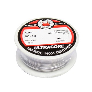 708.ตะกั่วขด 60/40 ULTRACORE ขนาด 2 เมตร