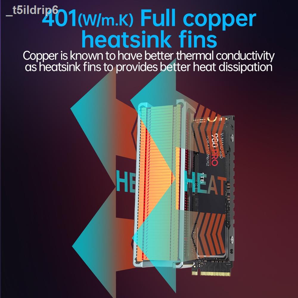 ampcom-m-2-2280-ssd-high-performance-heatsink-copper-fins-with-aluminum