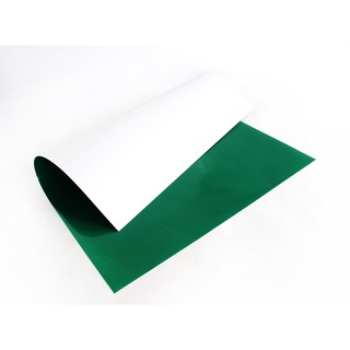 659-เขียวแก่ สติ๊กเกอร์PVCสีเขียวแก่หลังขาว 53x70 ซม.