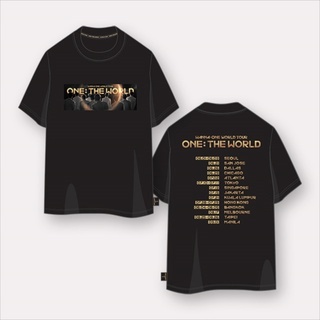 เสื้อยืดของแท้ WANNA ONE World Tour - ONE THE WORLD OFFICIAL GOODS TOUR T-SHIRT