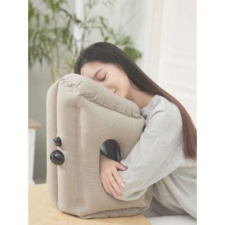 Travel Pillow หมอนเดินทางเป่าลม หมอนรองคอ หมอนเดินทาง