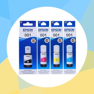 น้ำหมึกเติมแท้ EPSON 001 (T03Y100,T03Y200,T03Y300,T03Y400)