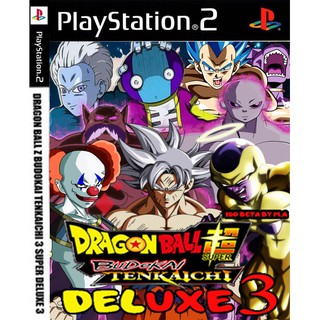 แผ่นเกมส์ Dragon ball Super Budokai Tenkaichi Deluxe3 PS2 Playstation2 คุณภาพสูง ราคาถูก