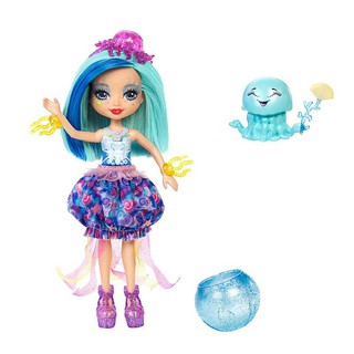 Enchantimals Jessa Jellyfish™ Doll &amp; Marisa Water Animal Figure ตุ๊กตาเอนชานติมอล เปลื่ยนสีผมได้ FKV54-FKV57