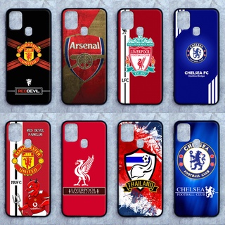 เคส Samsung M31 ลายทีมฟุตบอล ขอบนิ่มหลังแข็ง เคสมือถือ เคสโทรศัพท์ Case เคส TPU ขอบนิ่มหลังแข็ง ไม่ขูดตัวเครื่อง