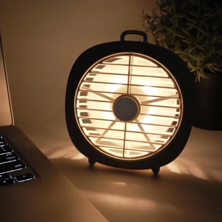 USAMS Desktop mini lamp fan - พัดลมจิ๋ว