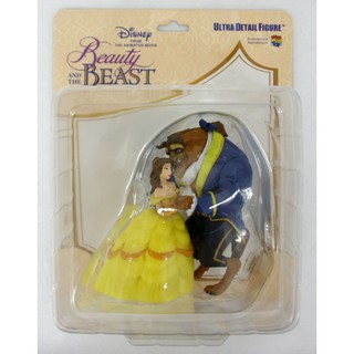 ของแท้จากญี่ปุ่น🧡 Medicom UDF 451 Ultra Detail Figure Disney Series 7 Belle &amp; Beast ฟิกเกอร์ดิสนีย์ เบลล์และบีสท์