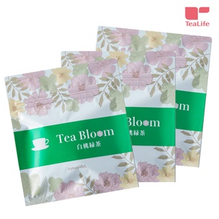 Tea Bloom ชาพีช รสชาเขียว 18 กรัม