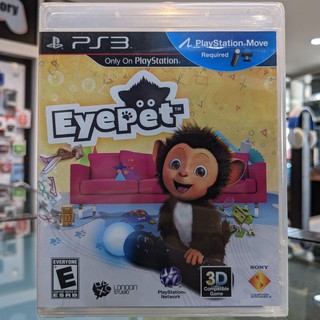 (ภาษาอังกฤษ) มือ1 PS3 EyePet แผ่นPS3 เกมPS3 (Only On Playstation Eye Pet PS Playstation Move Game)