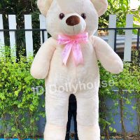 🐻ตุ๊กตาหมีตัวใหญ่ เท็ดดี้ขนนุ่ม ตัวใหญ่1เมตร เลือกสีได้จ้า