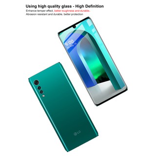 Imak LG Velvet 3D Curved Tempered Glass ฟิล์มกันรอยหน้าจอ Full Cover Screen Protector Film