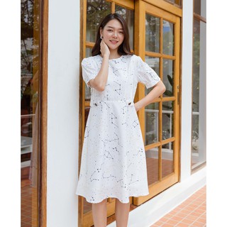 เดรสให้นม/คลุมท้อง Stella Dress: Starry Night