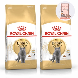 Royal canin British adult 2kg  สำหรับแมวโตสายพันธ์บริติช ขนาด 2กก