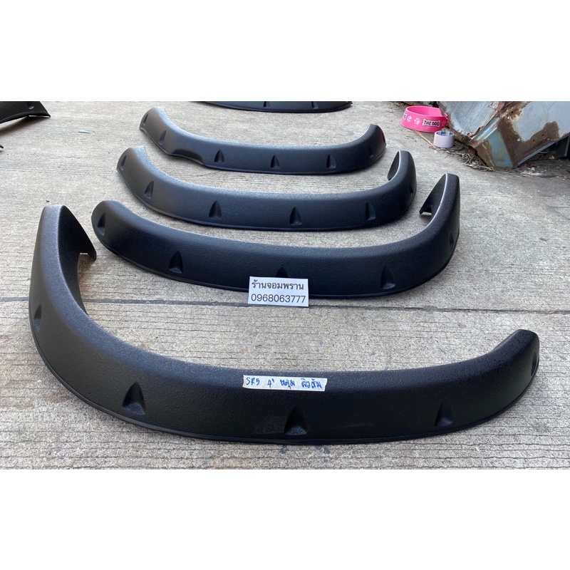 คิ้วล้อ โป่งล้อ ซุ้มล้อ toyota mighty-x ln111 ไมตี้ SR5 แคป 4 นิ้ว