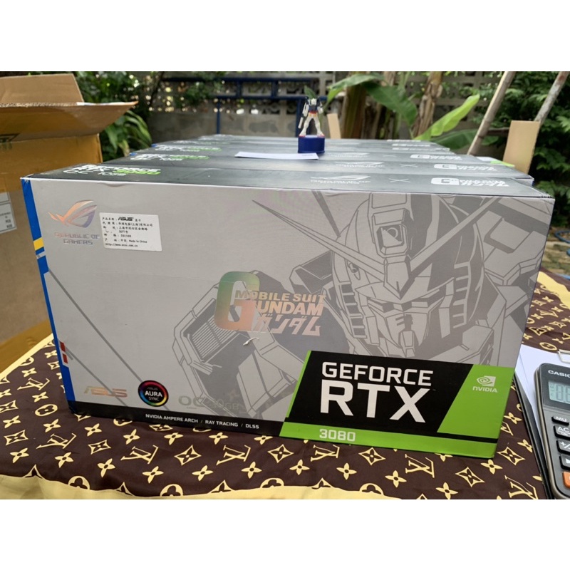 Gundam  limited Rtx3080 ไม่ลดแรงขุด นำเข้าประกันนอก