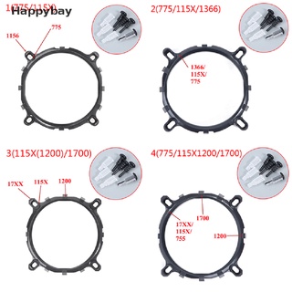 &lt;Happybay&gt; ฐานฮีทซิงค์พัดลมระบายความร้อน CPU 3 in 1 สําหรับ LGA775 115X 1151 1156 1700 On