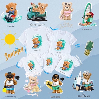 เสื้อครอบครัวพี่หมีตรีมซัมเมอร์ 🏖🐻