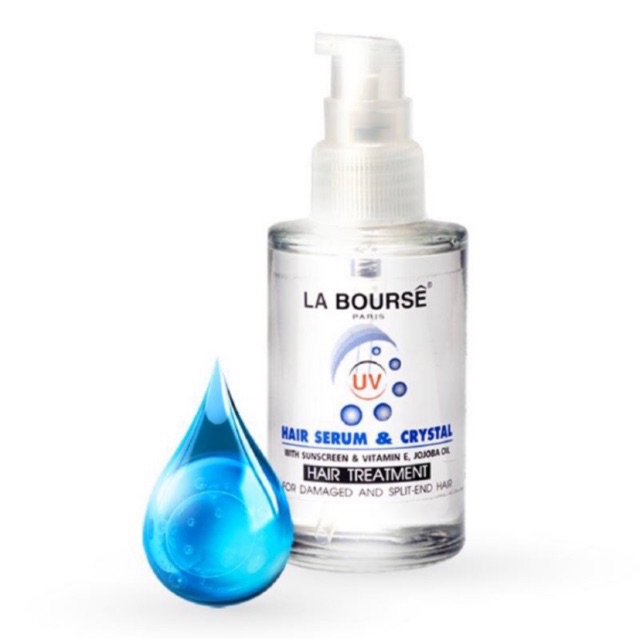 กลิ่นหอม‼️ฟื้นฟูผมแห้งเสียได้ดีมาก La Bourse Hair Serum & Crystal ลาบูสส์ แฮร์ เซรั่ม & คริสตัล