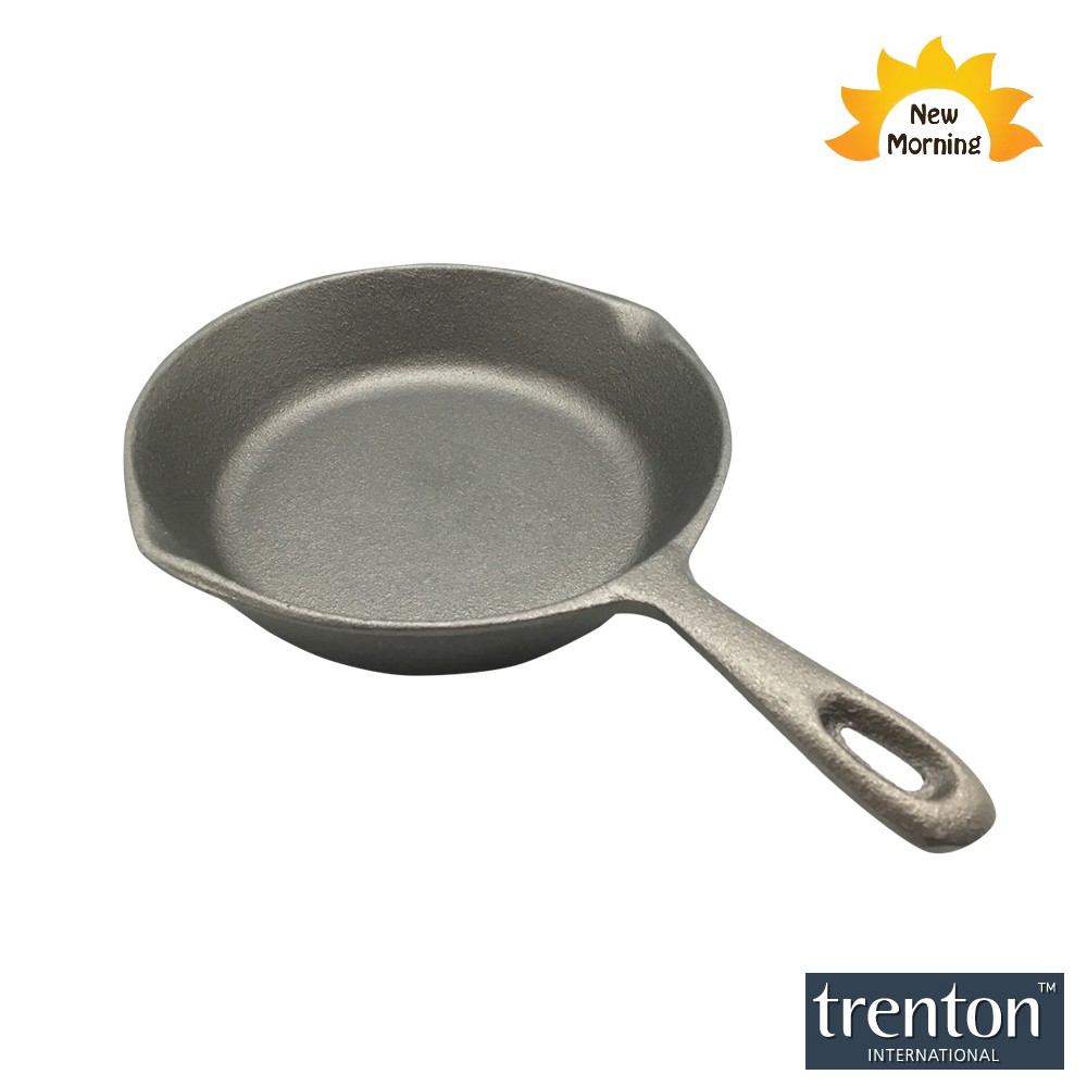 Trenton กระทะเหล็กหล่อ Cast Iron Pan 26.5 cm - Black