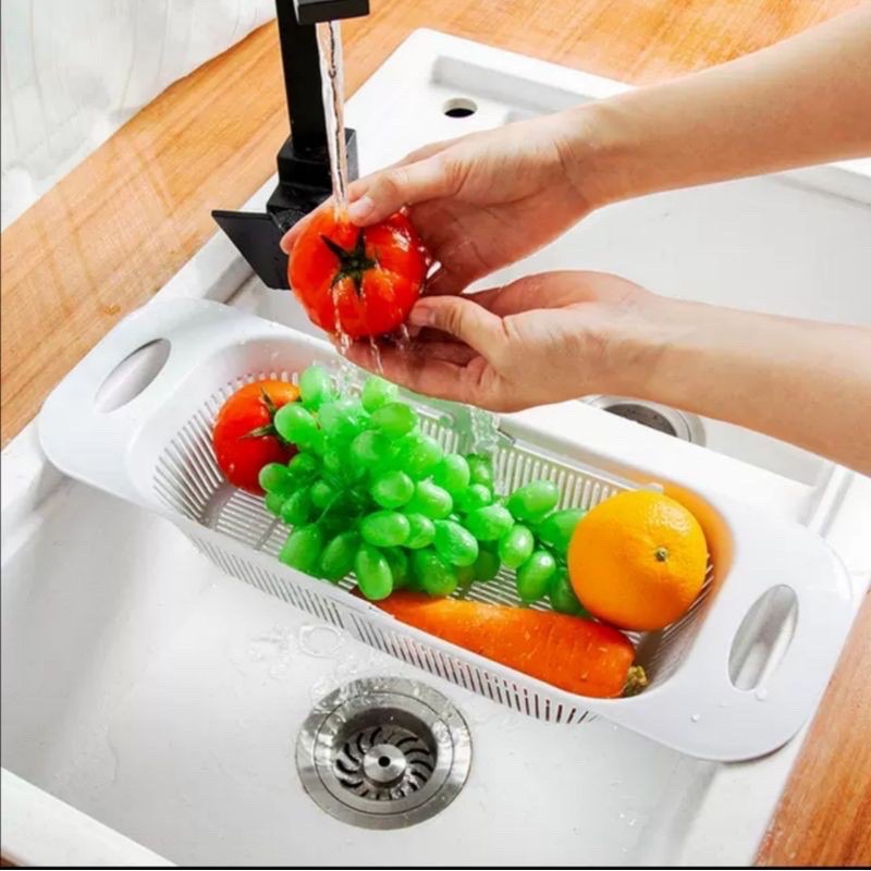 ADJUSTABLE KITCHEN SINK DISH DRAINER