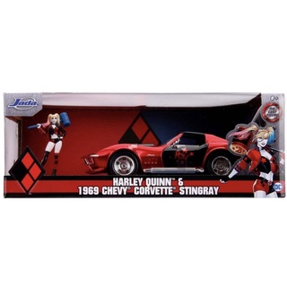 1:24 Harley Quinn &amp; 1969 Chevy Corvette Stringray (DC Comics) [JADA]