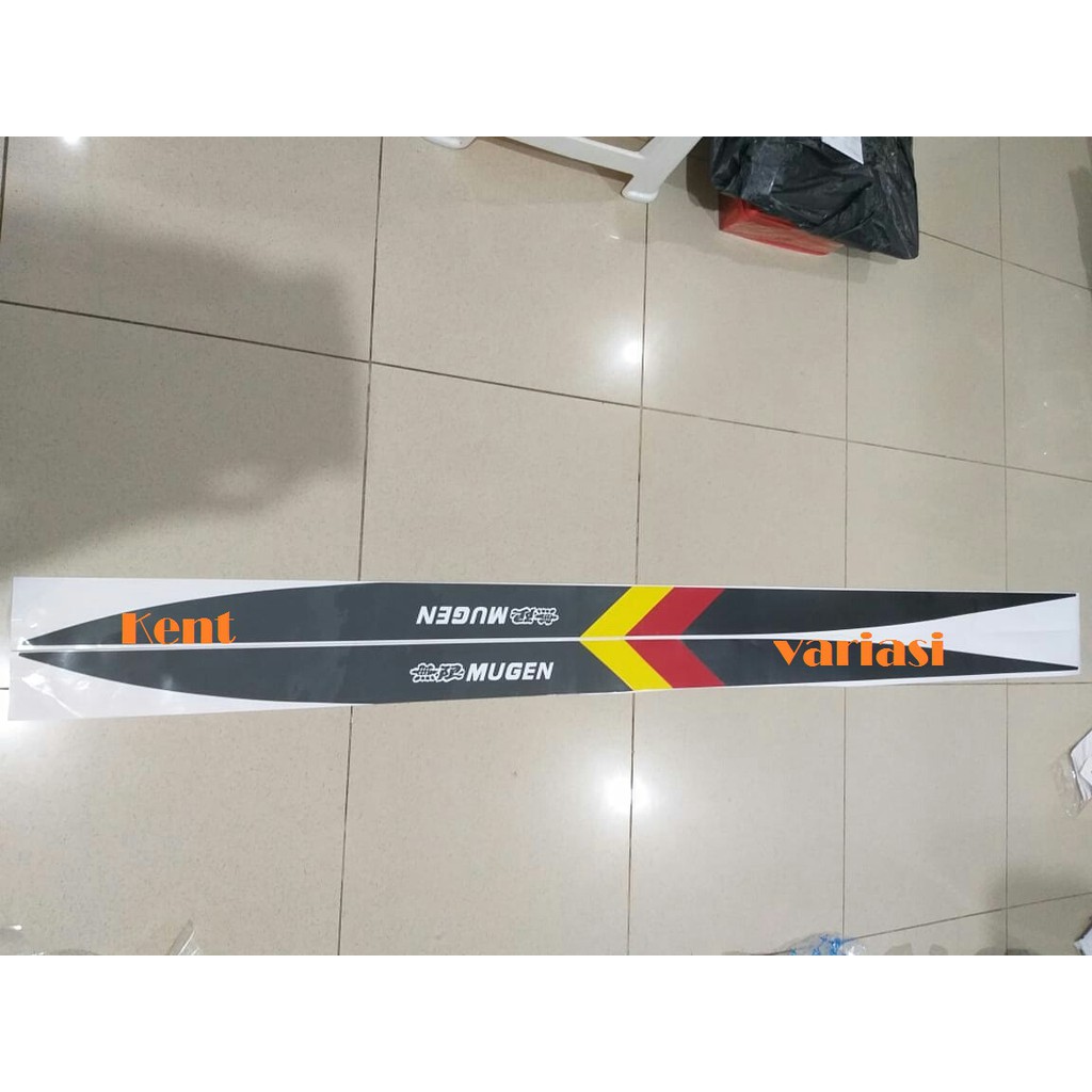 สติ๊กเกอร์ข้าง Mugen Honda Hrv