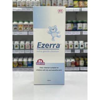 💥 Ezerra Extra Gentle Cleanser 💥 ขนาด 150 มล. อีเซอร์ร่า สบู่เหลว ล้างหน้า สูตรอ่อนโยน