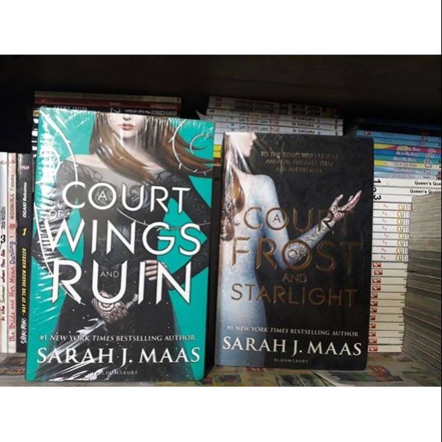 นวนิยาย A Court Of Wings และ Ruin, A Court Of Frost และ Starlight