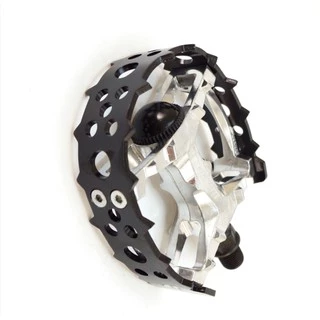 แบรนด์ของตัวเองพิเศษ Tipsum Bear Claw จักรยานเหยียบเจ็ดสีกับดักหมี 9/16 "เก่าโรงเรียน BMX Pedal