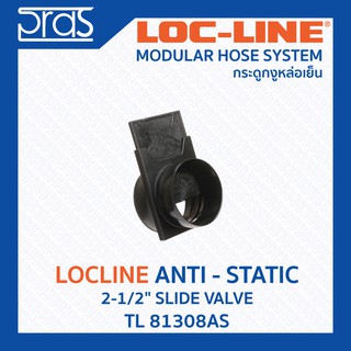 LOCLINE ล็อคไลน์ ระบบท่อกระดูกงู ANTI-STATIC กันไฟฟ้าสถิต 2-1/2" SLIDE VALVE (TL 81308AS)