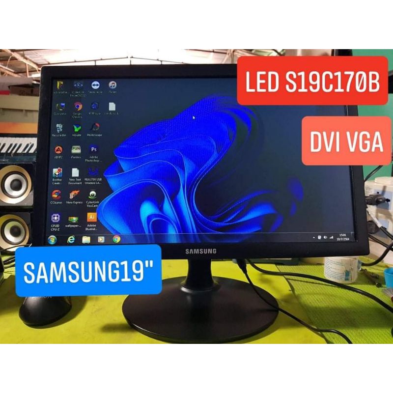 จอคอมพิวเตอร์ Dell /HP/IBM15"17"19" มือสอง ราคาถูก