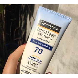 ☀️🌤️NEUTROGENA Ultra Sheer Dry-Touch Sunscreen SPF 70 147ml☀️🌤️.