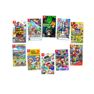Nintendo Switch Best 10 Mario Games สุดยอด 10 เกม มาริโอ้ สำหรับเครื่องนินเทนโดสวิทช์
