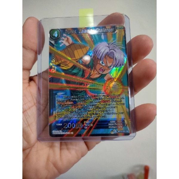 dragonballCard Trunks ดราก้อนบอลการ์ด ทรังค์ ตอนเด็ก