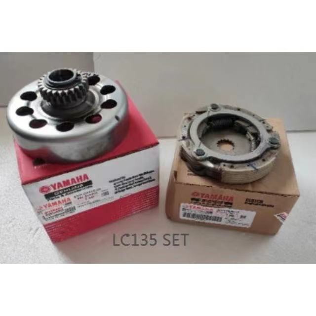 100% YAMAHA 135LC AUTO CLUTCH HOUSING CLUTCH SHOE SET CLUTCH PLATE ONE WAY LC135 V1 V2 LC4S LCV4