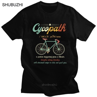 เสื้อยืดผ้าฝ้ายพิมพ์ลายขายดี เสื้อยืดแขนสั้น ผ้าฝ้าย 100% พิมพ์ลาย Cycopath สไตล์วินเทจ แฟชั่นเรโทร สําหรับผู้ชาย เหมาะก