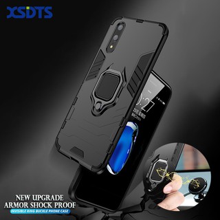 Xiaomi Redmi Note 9T 9S 9 8 Pro 8T 7 6 5 Note 6 Pro Redmi 9 9A 8A 6A Go Hard Case เคสโทรศัพท์มือถือพร้อมแหวนขาตั้งสําหรับ