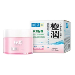 Hada Labo Gokujyun Hyaluronic Acid Moisturizing Dewy Fresh Light Hydrating Cream 50g.