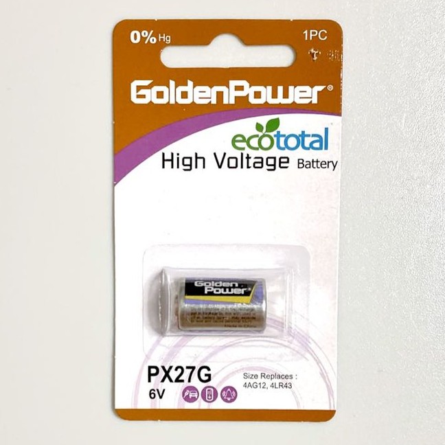 Px27A PX27 แบตเตอรี่ แรงดันสูง สำหรับกล้องฟิล์ม