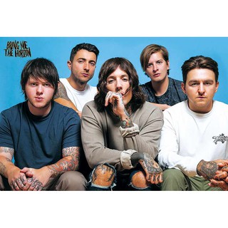 โปสเตอร์ Bring Me the Horizon วง ดนตรี บริงมีเดอะฮอไรซัน รูป ภาพ ติดผนัง สวยๆ poster 34.5x23.5นิ้ว(88 x 60 ซม.โดยประมาณ)