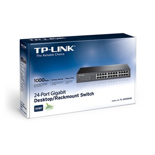 TP-LINK TL-SG1024D 24-Port Gigabit Desktop/Rackmount Switch