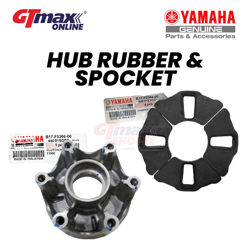 (BERANI JAMIN 100% HLY!) RUMAH SPOKET Y15 Y15 ZR HUB SPROCKET SPOCKET SPOKET CLUTCH HAB BELAKANG REA