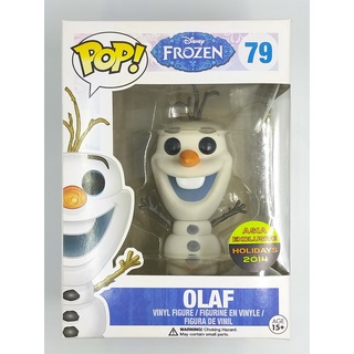 Funko Pop Disney Frozen - Olaf [มีขน] : 79 (กล่องมีตำหนินิดหน่อย) แบบที่ 1