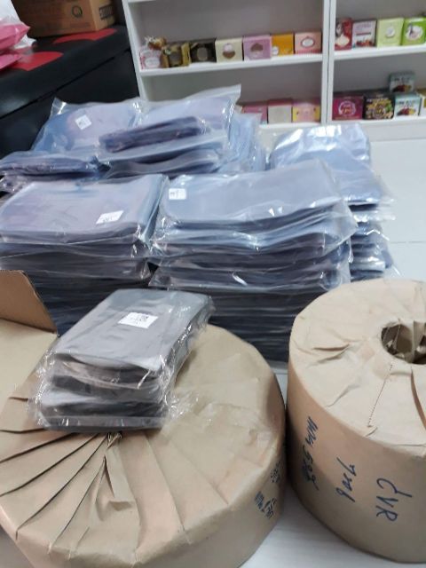 (ส่งทุกวัน)ฟิล์มหดsize8-9.5นิ้ว ใช้หุ้ม กล่องต่างตามขนาดฟิล์มหด